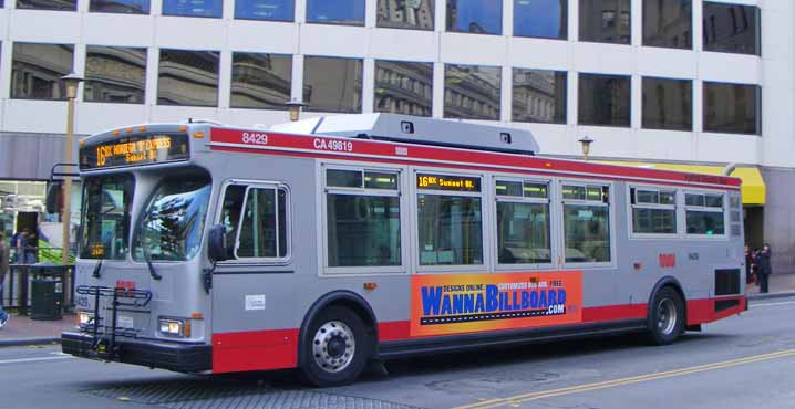 San Francisco MUNI Orion VII hybrid 8429